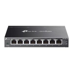 Switch TP-Link DS108G-M2, 8 x porturi RJ-45, viteza LAN 10/100/1000/2500