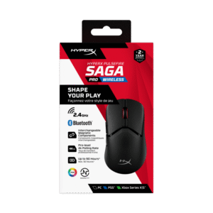 Mouse wireless HP Hyperx Pulsefire Saga Pro, rezolutie 26000 dpi,