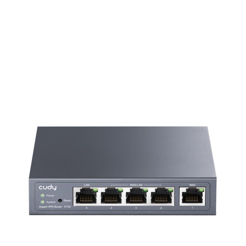 CUDY Gigabit Multi-WAN VPN Router, 1 GbE WAN, 1GbE