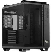 Carcasa ASUS TUF GAMING GT502 HORIZON Mid Tower ARGB NEGRU - Drive Bays: 2x3.5 inch 2x2.5 inch - Tempered Glass