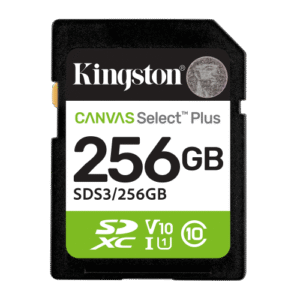 Card de Memorie SDXC Kingston 256GBCanvas Select Plus