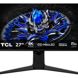 Monitor TCL 27" 27R83U, Diagonal (inch): 27, Diagonal (cm): 69,