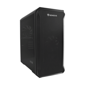 Carcasa GENESIS IRID 503 V2 Mini Tower NEGRU, Tempered Glass,