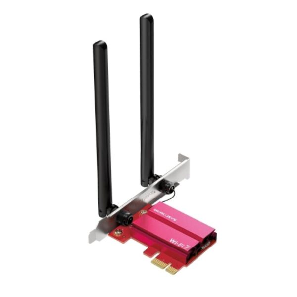 Adaptor Mercusys BE6500 WiFi 7 BT 5.4 PCIe, standarde wireless