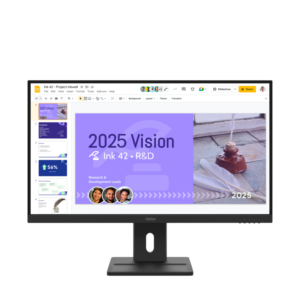 Monitor  LenovoThinkVision E27Q-40; 27"IPS, QHD (2560x1440), 16:9, Brightness: 350