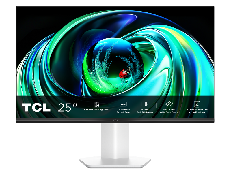 Monitor Gaming QD-Mini LED TCL 25G54, 24.5", Full HD (1920x1080),
