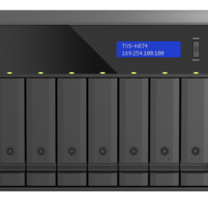 NAS QNAP H874 8-Bay, CPU Intel® Core™ i5-12400 6-core 12-thread