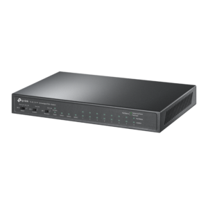 8-Port 10/100Mbps + 3-Port Gigabit Desktop Switch with 8-Port PoE+