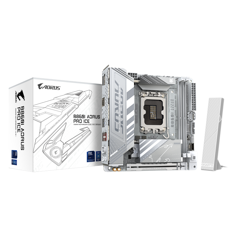 Placa de bază Gigabyte B860I AORUS PRO ICE LGA1851