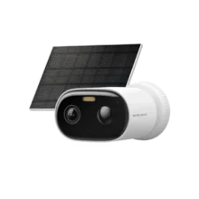 Solar - Power Security Camera Kit SPEC: 2K Resolution 2304×1296 - Bullet Camera - Built - in Microphone and Speaker