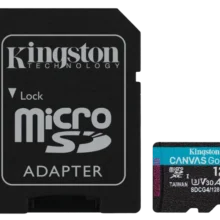 Card de Memorie Microsdxc Kingston128GBCanvas Go Pluscu Adaptor
