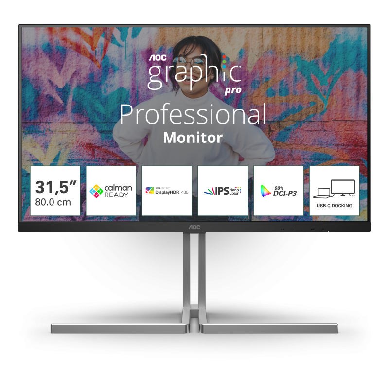 Monitor AOC 31.5″ U32U3CV