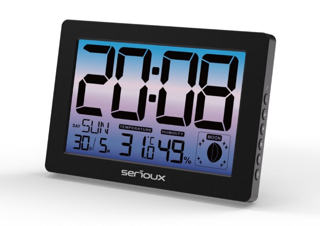 Ceas termometru higometru de camera TH86145, caracteristici: temperatura interioară, - imagine 4