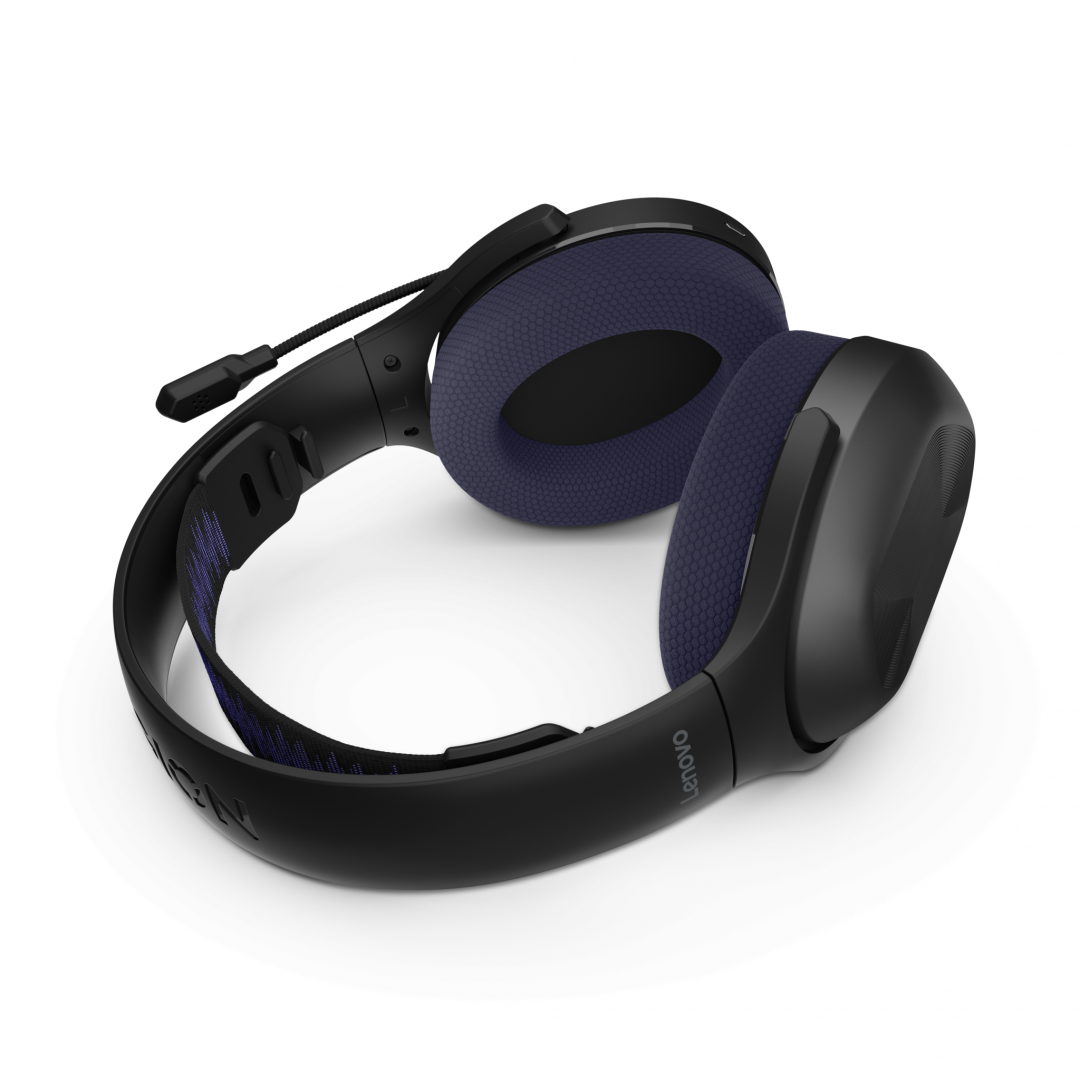 Casti de gaming wireless Lenovo Legion H410, Conectivitate: Bluetooth & - imagine 9