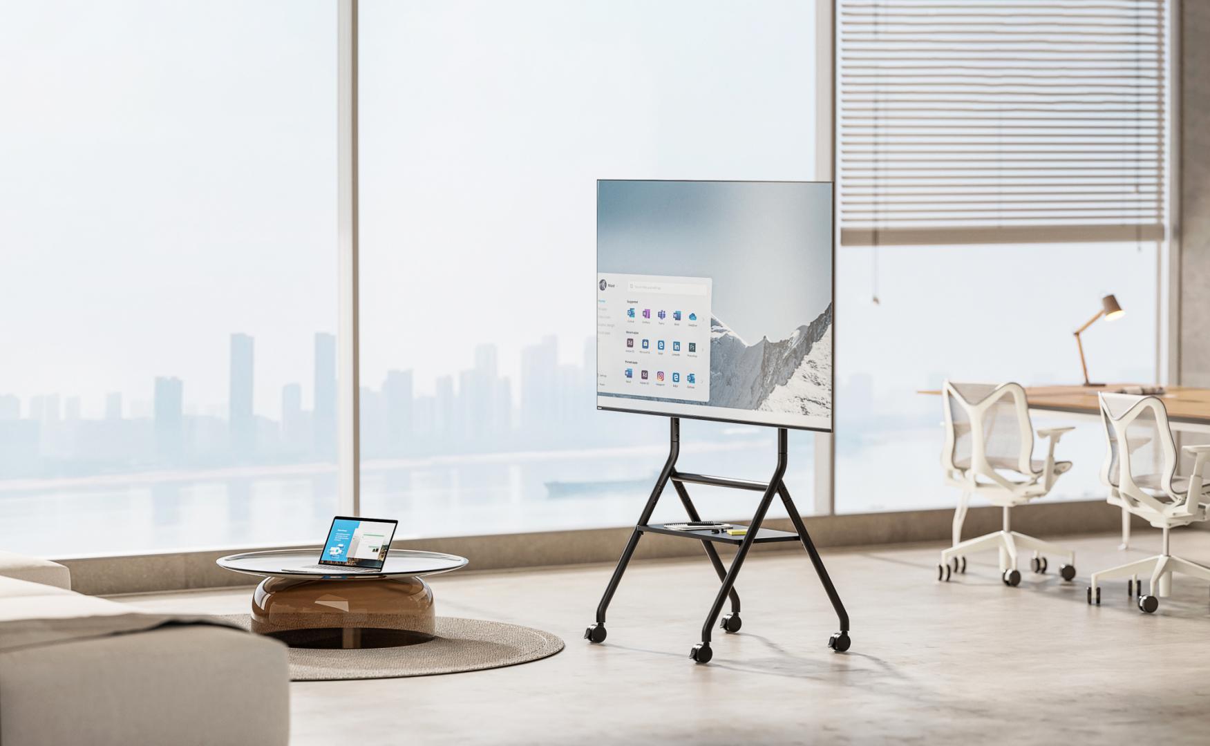 Stand TV mobil Serioux 13E-46FW, dimensiuni: 725x635x1615mm, compatibilitate dimensiune - imagine 9