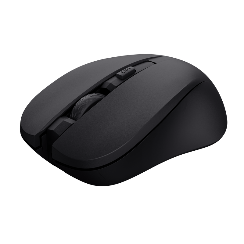 Mouse Wireless Trust Mydo, DPI:1000-1800, negru - imagine 4