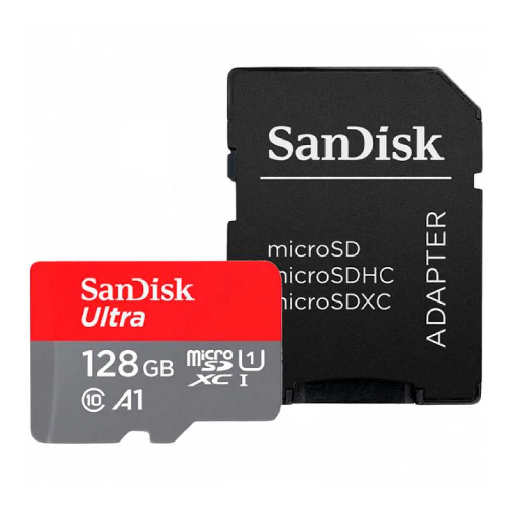 Card de Memorie Microsdxc Sandisk Ultra, 128GB, Clasa 10, R/W