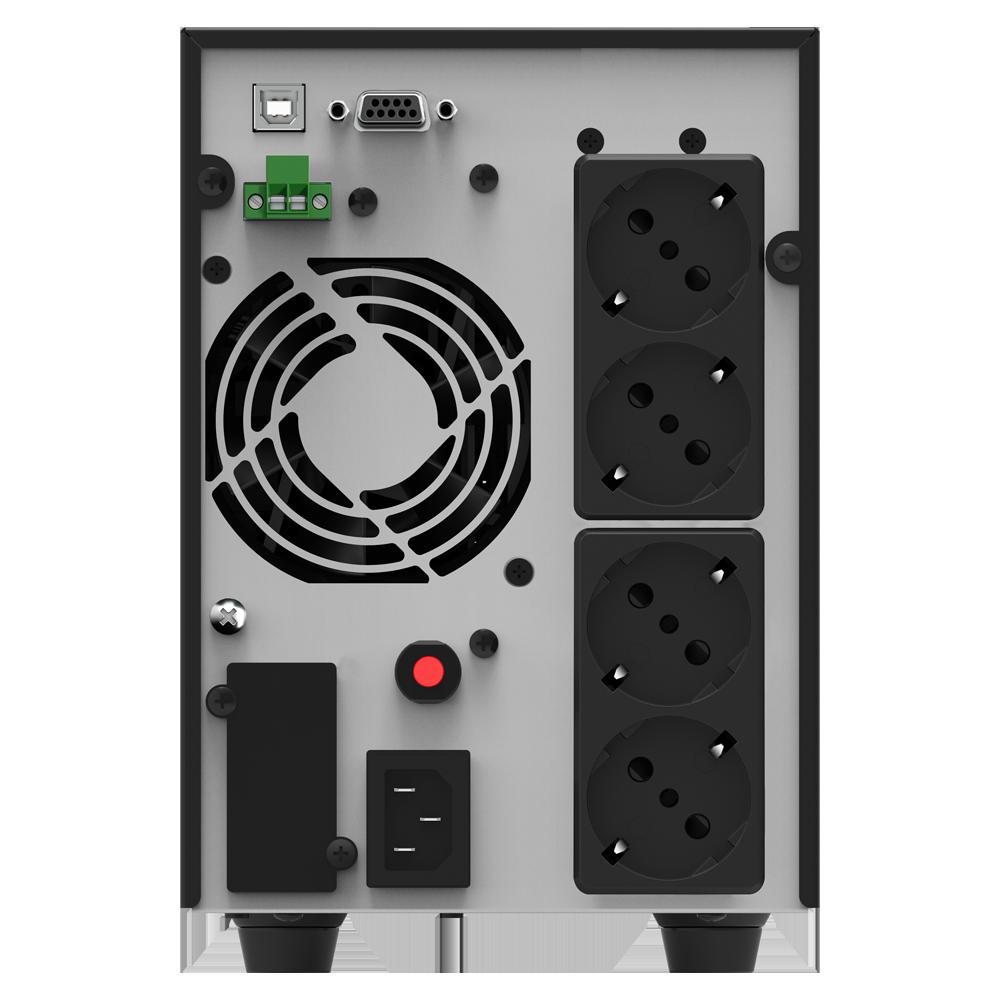 UPS nJoy Echo Pro 2000, 2000VA/1600W, On-line, LED, 3 prize - imagine 4