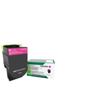 Toner Lexmark 71B20M0, magenta ,return program ,2.3k,CX317DN/417DE, CS317DN/417DN/