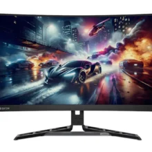 Monitor Gaming 27" Lenovo Legion R27qc-30, LED, Vertical Alignment, 2560x1440;