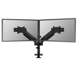 Brat dublu monitor Neomounts DS65S-950BL2; pentru display-uri cu diagonale 24"-34",