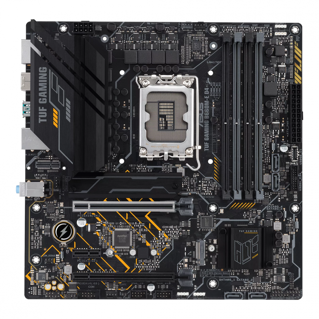 Placa de bază ASUS TUF GAMING B660M-E D4 LGA1700