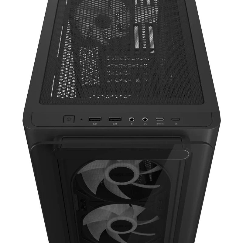 Carcasa ASUS A23 PLUS Mid Tower ARGB NEGRU - imagine 9
