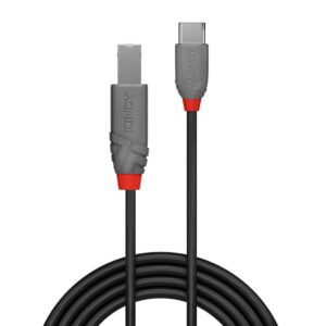Cablu Lindy 2m USB 2.0 Tip A la Tip B,