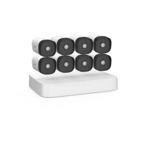 Tenda kit supraveghere 8 canele POE K8P-4TR, rezolutie: 4MP, latime