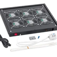 Panou Ventilatie Triton pentru Rack de Podea 19″, 6 Ventilatoare