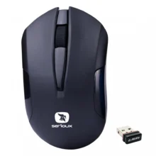 Mouse Serioux Wireless, Drago 300, 1000dpi, Negru, Baterie Aa Inclusa