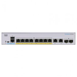 Switch  CISCO CBS250-8FP-E-2G, 8 PORTURI 10/100/1000, 2 x SFP,