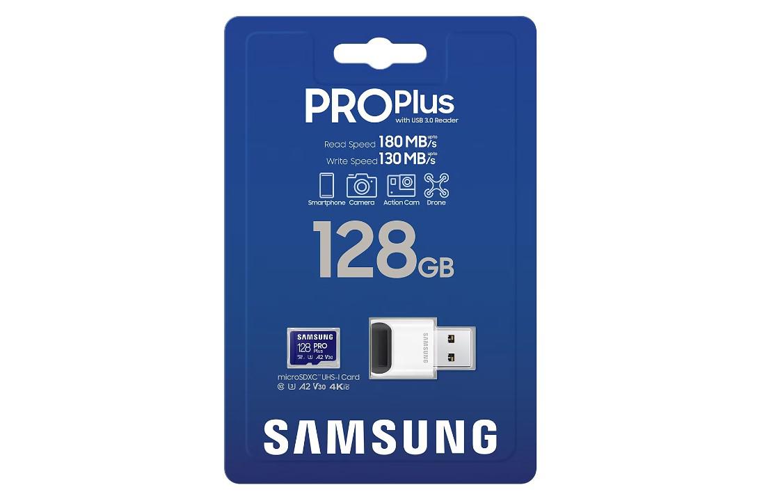 Card de Memorie MicroSDHC PRO PLUS 128GB, Class10/Grade 3 cu - imagine 4