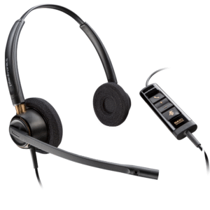 Poly EncorePro 525 Microsoft Teams Certified Stereo with USB-A Headset