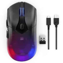 Mouse Gaming Wireless Lenovo Legion M410, 16000 Dpi, Negru