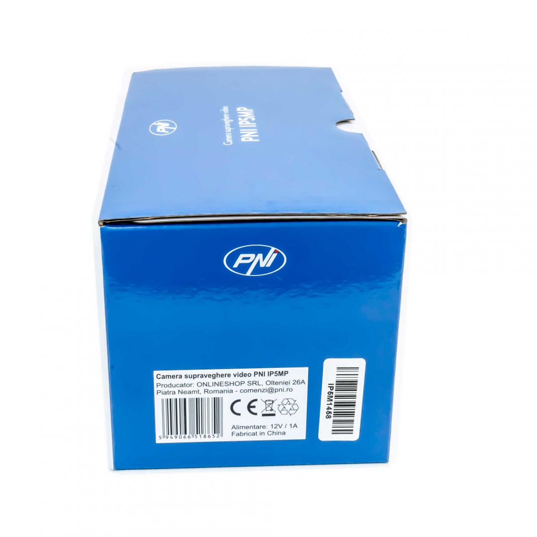Camera supraveghere video PNI IP5MP cu IP, 5MP, H.265, ONVIF, - imagine 7