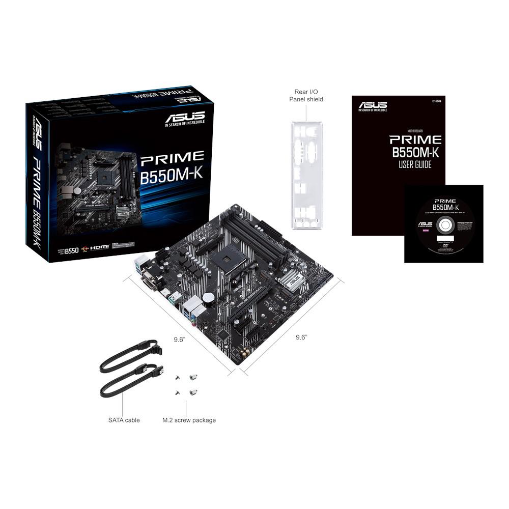 Placa de bază ASUS PRIME B550M-K AM4 - imagine 4