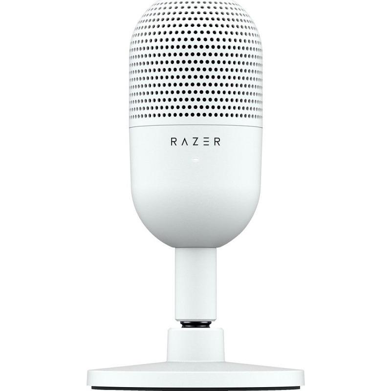 Microfon Razer Seiren V3 Mini White USB, frecventa raspuns 20