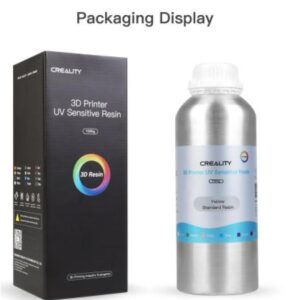 CREALITY Rasina Standard rigida fotosensibila, 500g, culoare alb, ambalaj: recipient