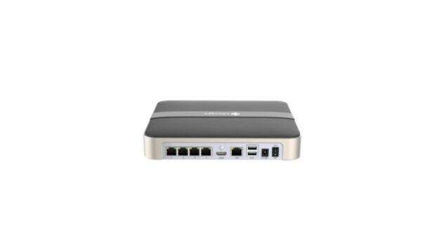 Mini POE NVR Milesight 4 Canale MS-N1004-UPC, Rezolutie inregistrare: 8MP
