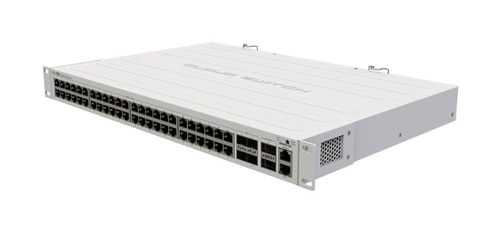 Switch Mikrotik 48 porturi gigabit, 4 sloturi 10G SFP+10G si