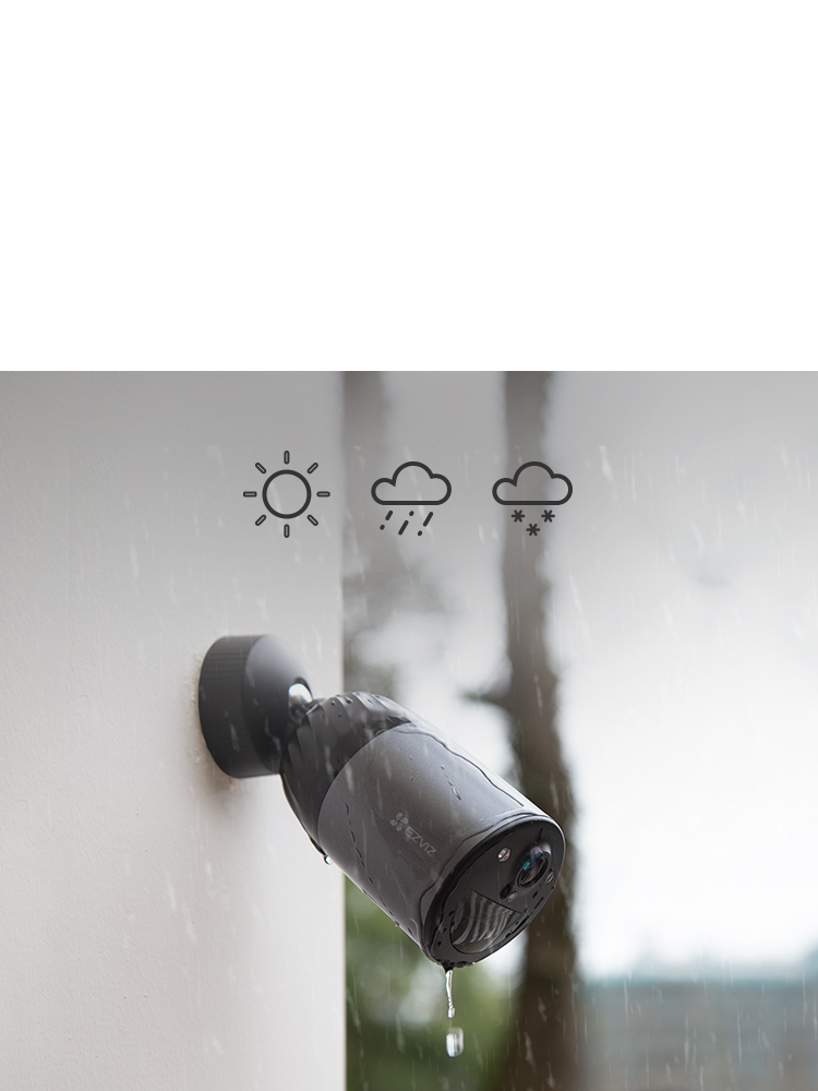 Kit Camera supraveghere video WIFI cu baterie Ezviz CS-BC1C-A0-2C4WPBDL cu - imagine 4