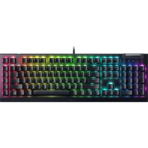 Tastatura mecanica gaming BlackWidow V4 X (Yellow Switch), layout US,