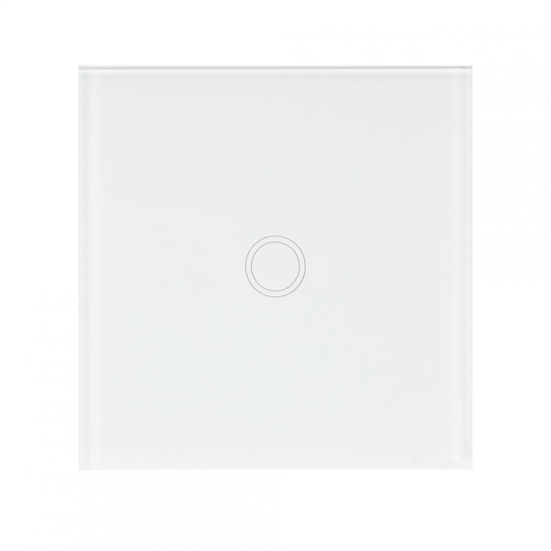 Intrerupator cu touch PNI SH101 alb cu LED indicator cu - imagine 4