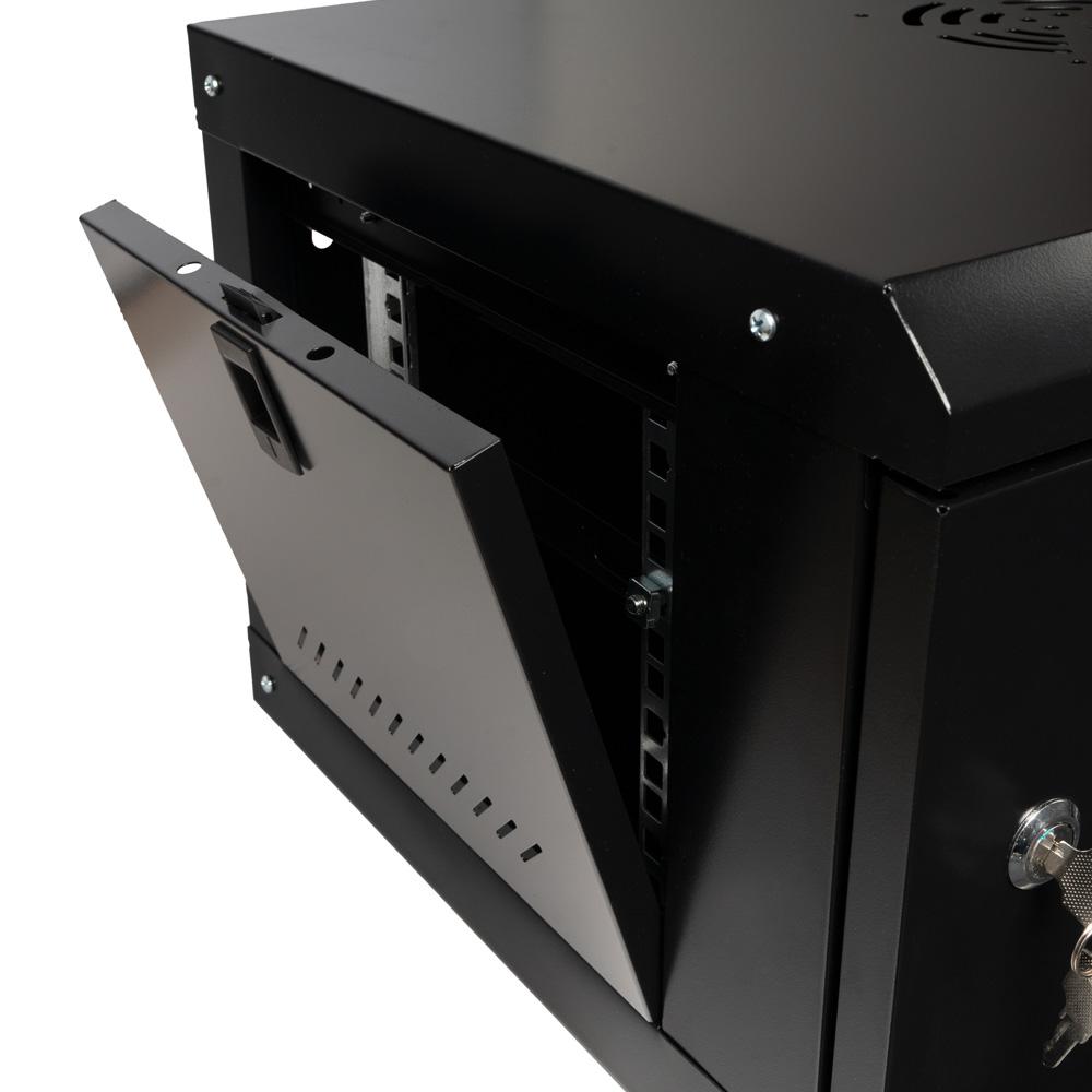 CABINET 19″ SPACER 6U 500x450mm, fixare pe perete, Flatpack (dezasamblat), - imagine 5