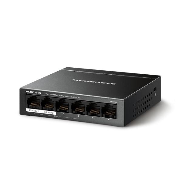 Mercusys Desktop Switch MS106LP 6 porturi 10/100Mbps, Standarde si protocoale - imagine 5