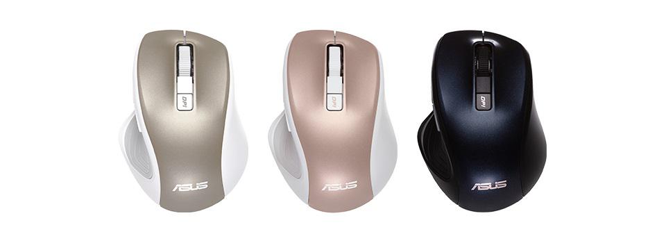Mouse ASUS MW202, Wireless, Blue - imagine 4