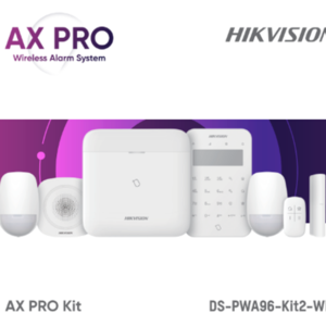 Kit de alarma wireless AX PRO Middle Level DS-PWA96-Kit2-WE contine: