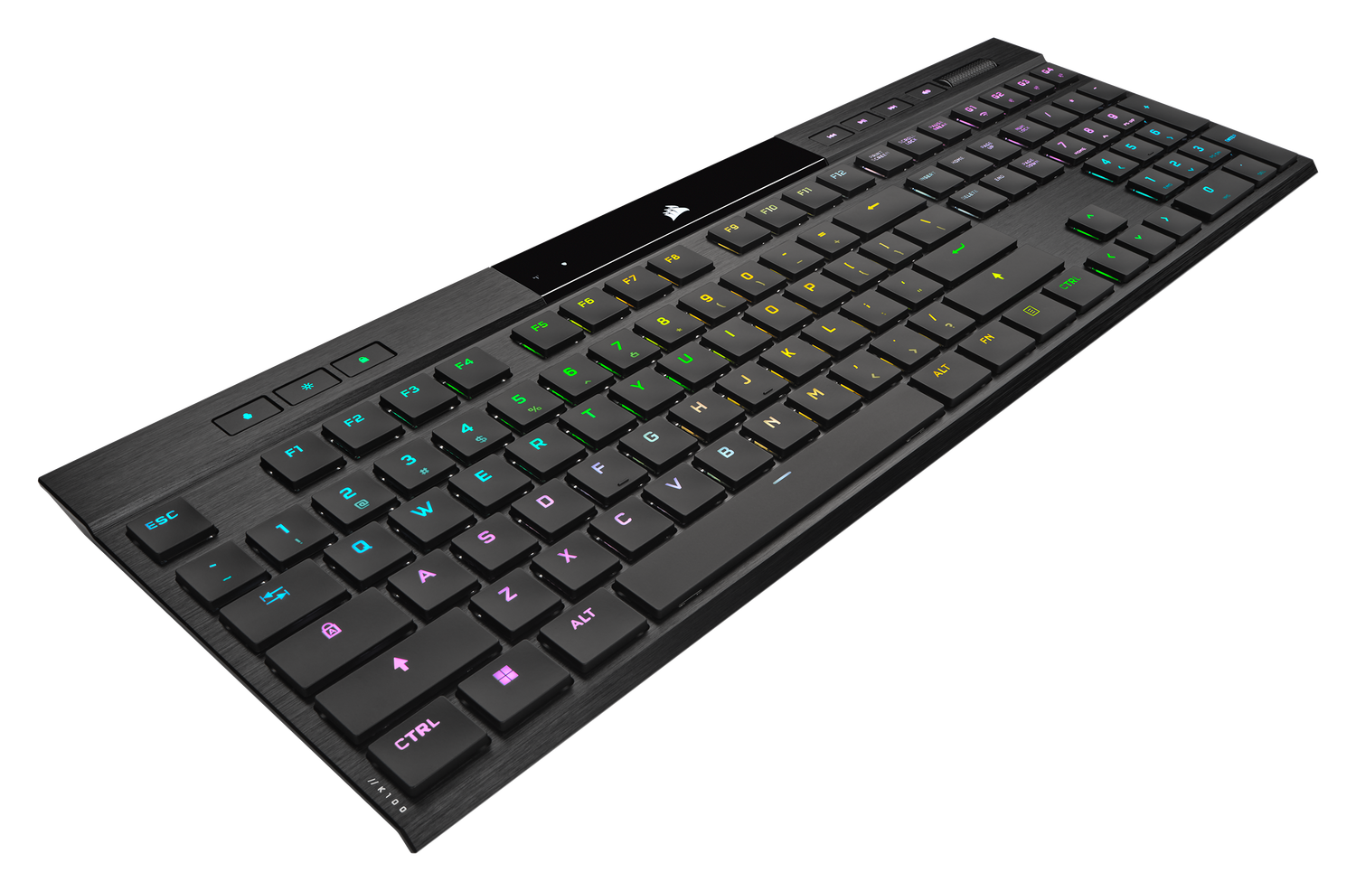 CORSAIR K100 AIR WIRELESS RGB ULTRA-THIN MECHANICAL, negru Full