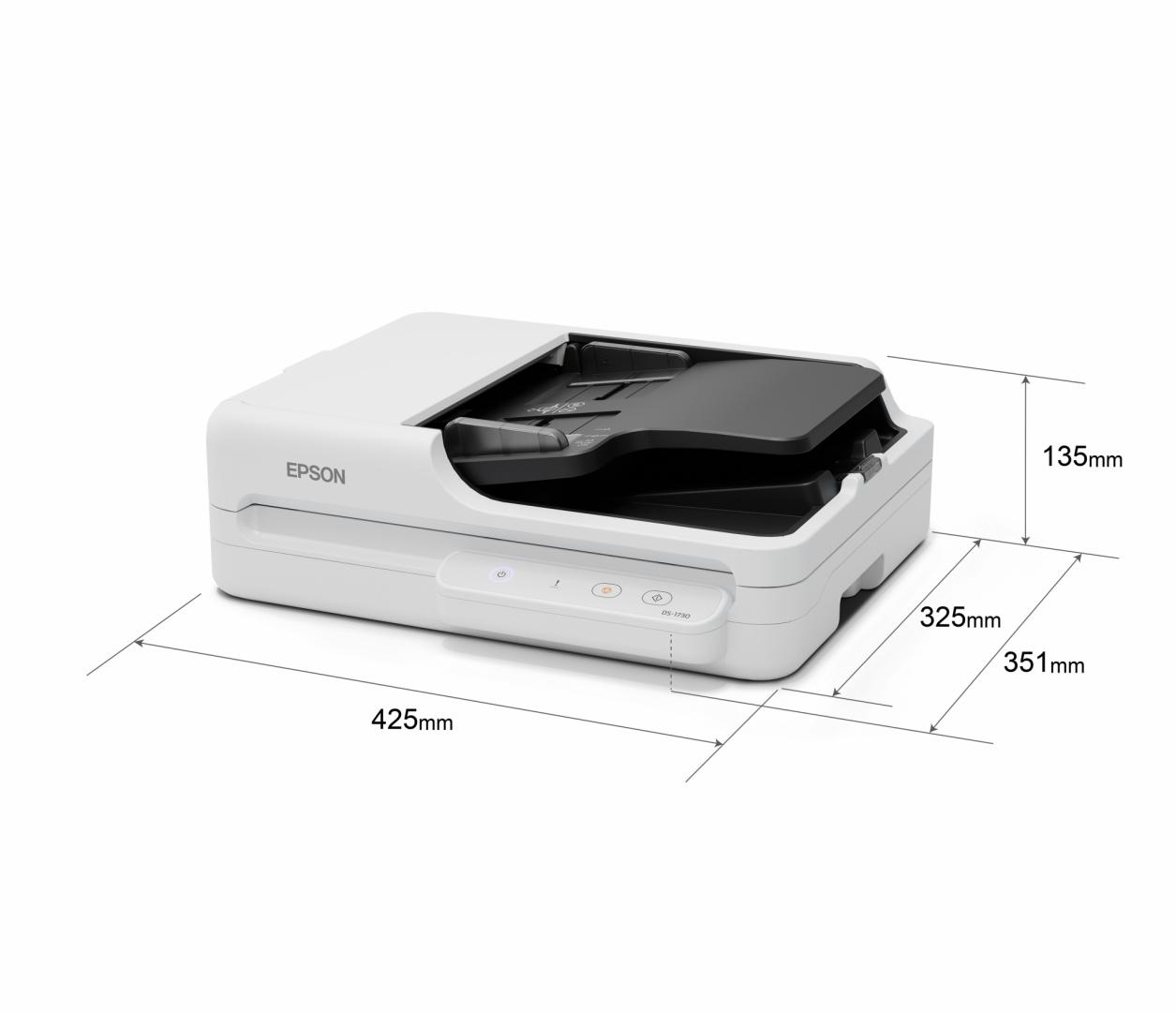 EPSON WorkForce DS-1730 DESKTOP A4 SCANNER, Tip Flatbed, Rezolutie 1.200 - imagine 4